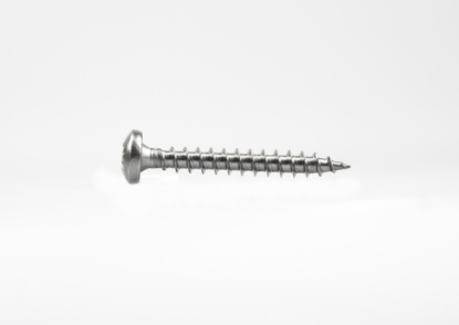 Afbeeldingen van Spaanplaatschroef, 4.0 x 16 mm, plat conische kop, rvs a2