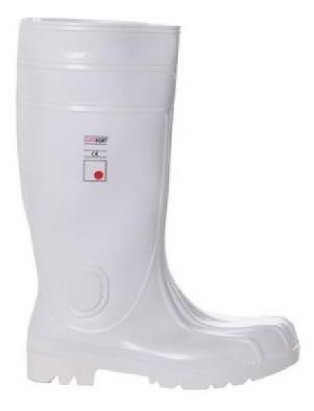 Afbeeldingen van Eurofort Veiligheidslaars S4 wit 43