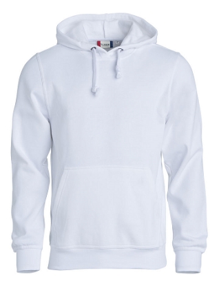 Afbeeldingen van Clique Hoodie 021031 - Basic Hoody wit S