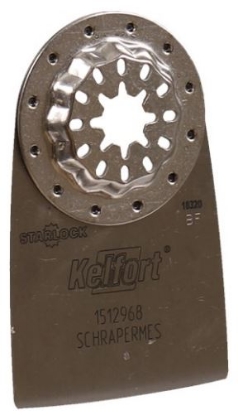 Afbeeldingen van Kelfort Schrapermes Fijne tand (1) 34x52mm