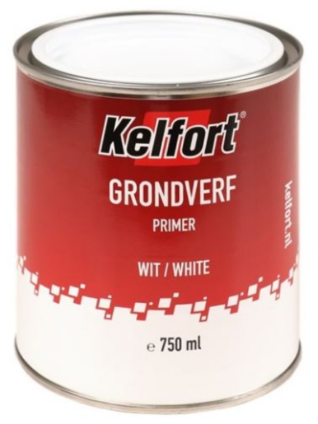Afbeeldingen van Kelfort grondverf wit 750ml