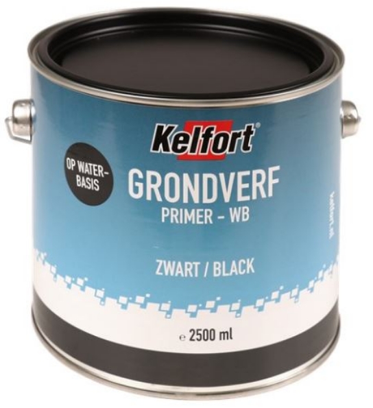 Afbeeldingen van Kelfort grondverf zwart 2500ml