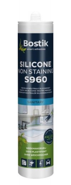 Afbeeldingen van Bostik Siliconenkit sanitair neutraal