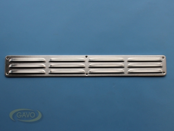 Afbeeldingen van Gavo Schoepenrooster, aluminium 1-5006A 500 x 65 mm, blank
