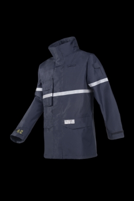 Afbeeldingen van Sioen regenjas newton arc blauw S