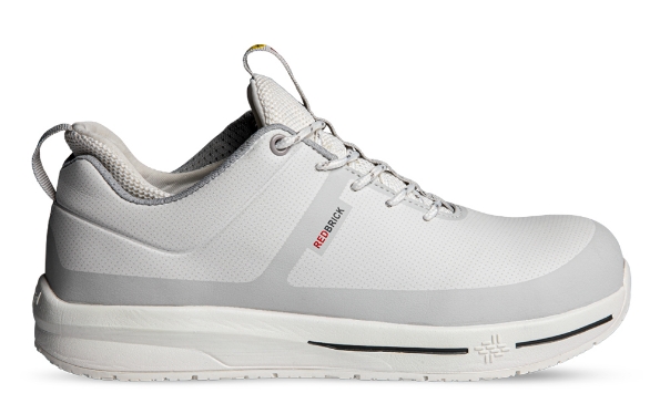 Afbeeldingen van Redbrick Veiligheidsschoen laag aluminium neus en composiet zool S3 Motion Spark wit 48