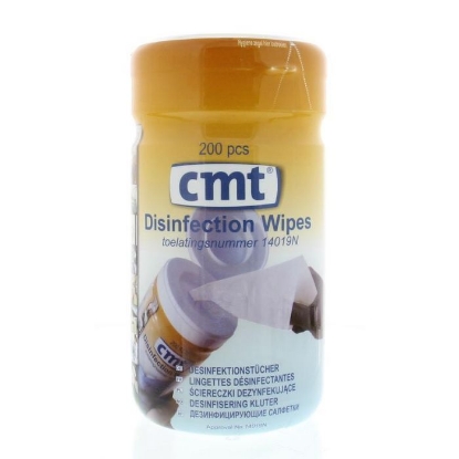 Afbeeldingen van CMT Desinfectiedoekjes (200 stuks)