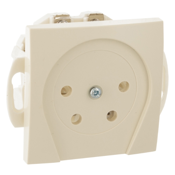 Afbeeldingen van Berker inbouw wandcontactdoos telefoon S1, creme