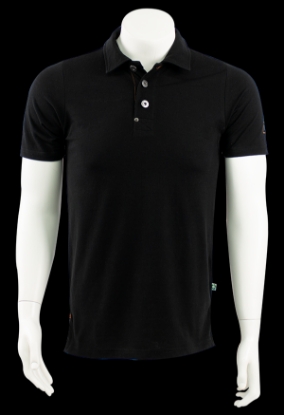 Afbeeldingen van Triffic polo solid zwart XXS