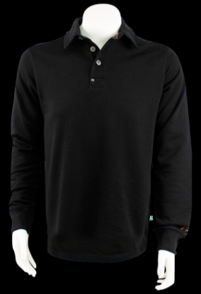 Afbeeldingen van Triffic polosweater zwart 2XL