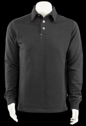 Afbeeldingen van Triffic polosweater antraciet L