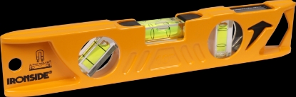 Afbeeldingen van Ironside Magneetwaterpas aluminium 3 libellen 25cm