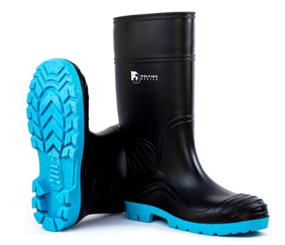 Afbeeldingen van Dolfing pvc laars zwart S5 43