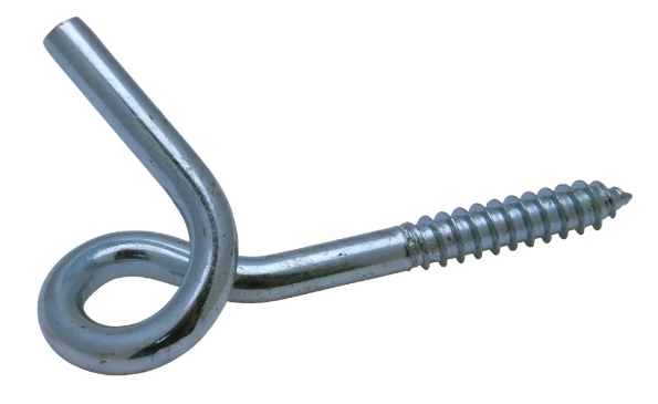 Afbeeldingen van GebuVolco Krulhaken houtdraad (ijzer gegalvaniseerd) 115 8,85 x 100mm