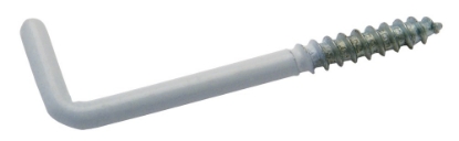 Afbeeldingen van GebuVolco Schroefduimen (ijzer epox wit) 007, 40 x 11 mm