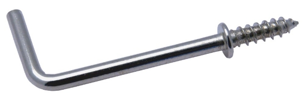 Afbeeldingen van GebuVolco Schroefduimen met borst (ijzer vernikkeld) 017, 25 x 10 x 2.9 mm