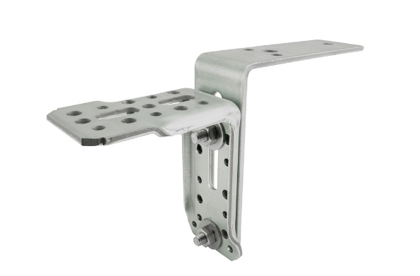 Afbeeldingen van GB Kozijnstelhoek XL125 70 x 5 mm, 60 x 5 mm, 125 x 150 x 175 mm, 2 delig verzinkt (sendzimir)