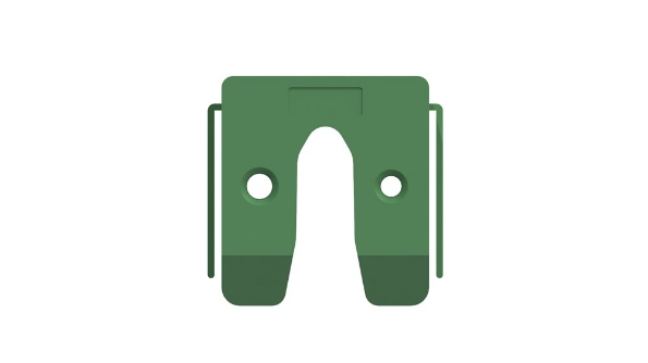 Afbeeldingen van GB Uitvulplaatje met stelpootjes in bundels á 13 st Groen 10mm