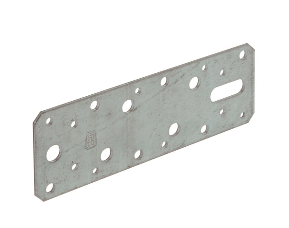 Afbeeldingen van GB Koppelplaat 180 x 60 x 2.5 mm, sendzimir gegalvaniseerd, verzinkt