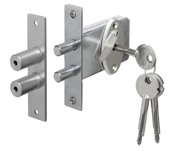 Afbeeldingen van IKON Veiligheidsbijzetslot 3211 set à 2 gelijksluitend SKG2