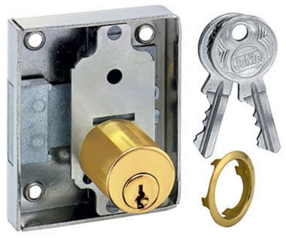 Afbeeldingen van JuNie® Meubelslot opleg cilinder 2826 30mm