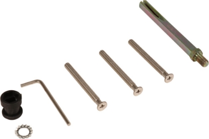 Afbeeldingen van Oxloc Wisselquickstift met schroeven voor duwer /kruk veiligheidsgarnituur deurdikte 54mm