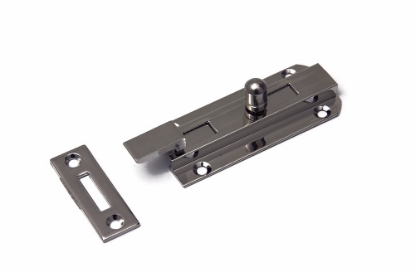 Afbeeldingen van DX Profielschuif 25 x 40 mm, bocht, nikkel