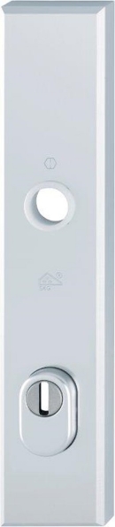 Afbeeldingen van HOPPE Veiligheidsschild recht 2236ZA, pc92, met kerntrekbeveiliging