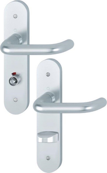 Afbeeldingen van HOPPE Deurkrukgarnituur Paris 138L/3056RF-3 wc72x8 rechts F1