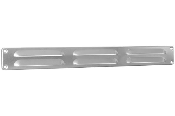 Afbeeldingen van Nedco BV Aluminium schoepenrooster 370 x 40 mm, blank/aluminium