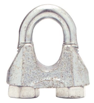 Afbeeldingen van DX Staaldraadklem Type 741 3 mm gegalvaniseerd verzinkt