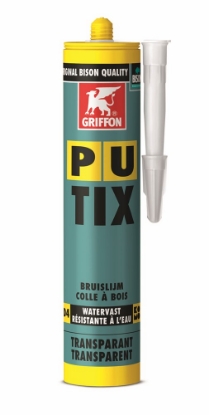 Afbeeldingen van Griffon Houtlijm PU-Tix Transparant 340 gr