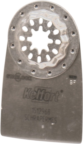 Afbeeldingen van Kelfort Schrapermes Fijne tand (1) 34x52mm