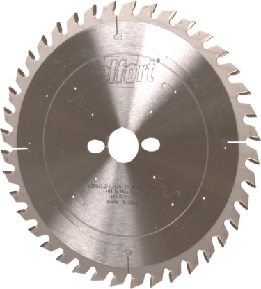 Afbeeldingen van Kelfort Cirkelzaagblad hard metaal, 250 x 3.2 mm, asgat 30 mm, 40 tanden, ws-uw