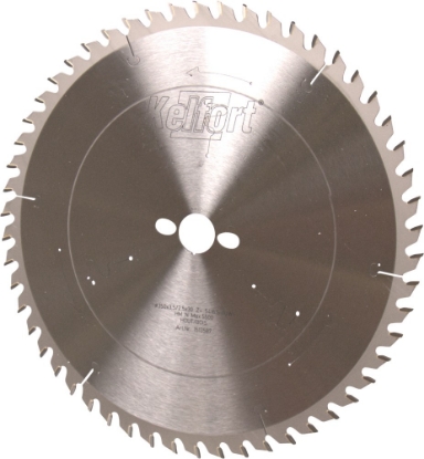 Afbeeldingen van Kelfort Cirkelzaagblad hard metaal, 350 x 3.5 mm, asgat 30 mm, 54 tanden, ws-uw
