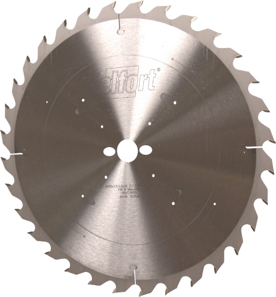 Afbeeldingen van Kelfort Cirkelzaagblad hard metaal, 400 x 3.5 mm, asgat 30 mm, 32 tanden, ws-lw