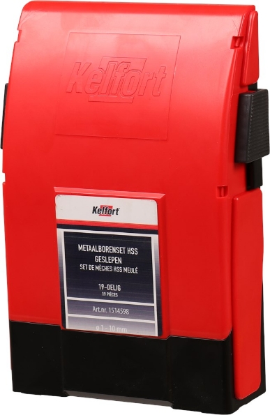 Afbeeldingen van Kelfort Metaalborenset HSS  1.0 - 10.0
