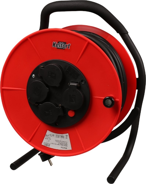 Afbeeldingen van Kelfort Kabelhaspel Easy Reel 500, 33 meter, 3 x 2.5 mm2