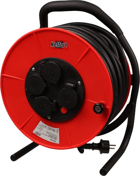 Afbeeldingen van Kelfort Kabelhaspel Easy Reel 500, 40 meter, 3 x 2.5 mm2