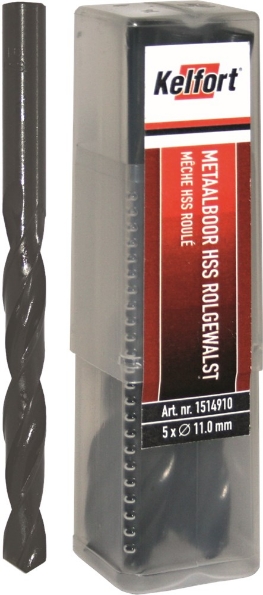 Afbeeldingen van Kelfort Gerolde Metaalspiraalboor HSS 4.0mm