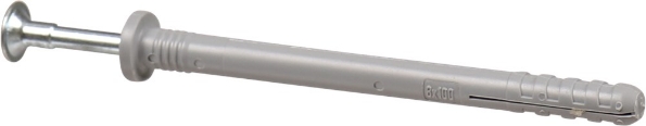Afbeeldingen van Kelfort Spijkerplug cilinderkop 8 x 100 mm