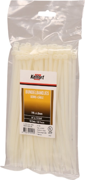 Afbeeldingen van Kelfort Bundelband, 190 x 4.8 mm, transparant