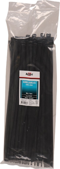 Afbeeldingen van Kelfort Bundelband, 380 x 7.6 mm, zwart