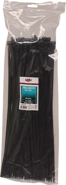 Afbeeldingen van Kelfort Bundelband, 450 x 8.0 mm, zwart