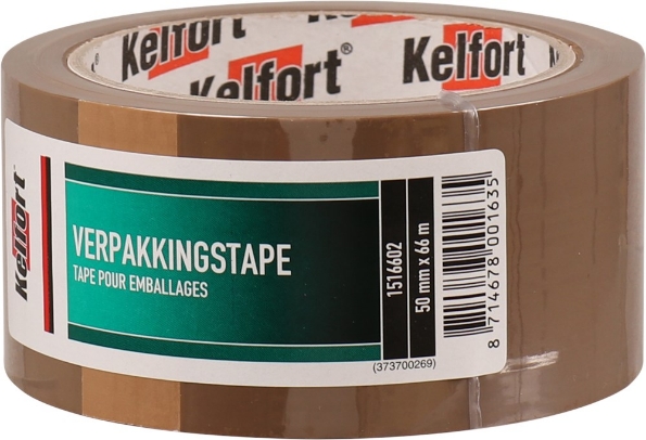 Afbeeldingen van Kelfort Verpakkingstape 48mmx66m