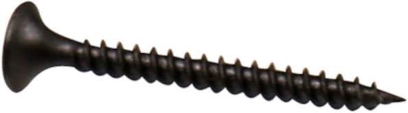 Afbeeldingen van Kelfort Snelbouwschroef 3.5 x 35 mm normale draad trompetkop zwart