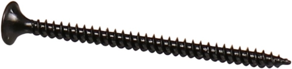 Afbeeldingen van Kelfort Snelbouwschroef 3.5 x 55 mm normale draad trompetkop zwart