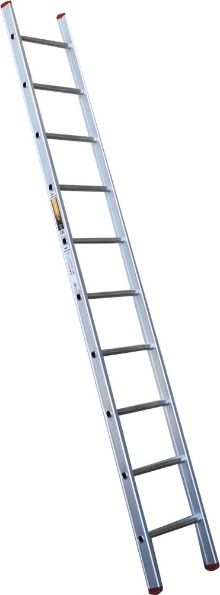 Afbeeldingen van Kelfort Ladder KEL-VR 1x10 3411 recht aluminium