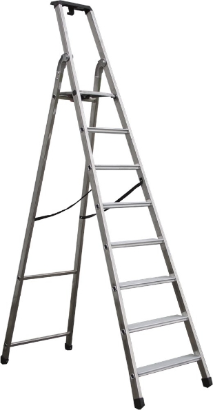 Afbeeldingen van Kelfort Plateautrap SEMI-PROF 8 treden