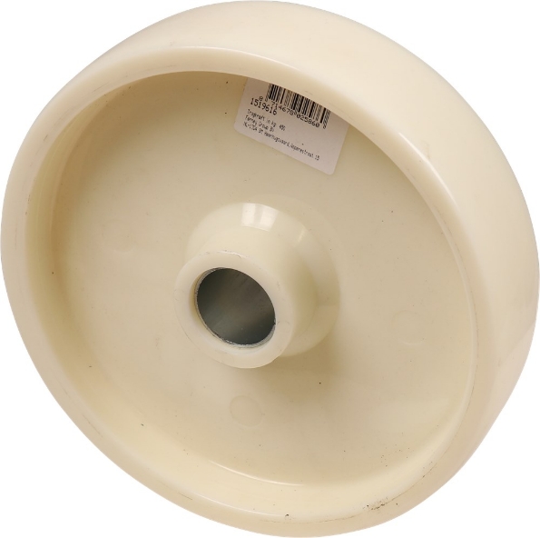 Afbeeldingen van Kelfort Wiel 200 mm met rollager wit pvc